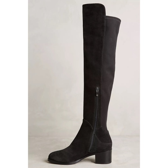 Via Spiga Alto OTK Over The Knee Suede Boots Anthropologie Women’s 8.5 - Picture 3 of 15
